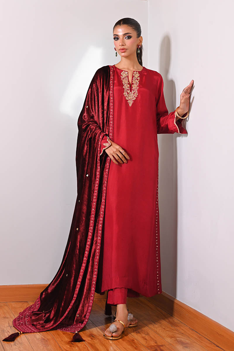 Hue Pret | Farasha Luxury Winter | Nurgul -  Hue Pret Ladies Clothes - Original Designer Dress - House of Maryam