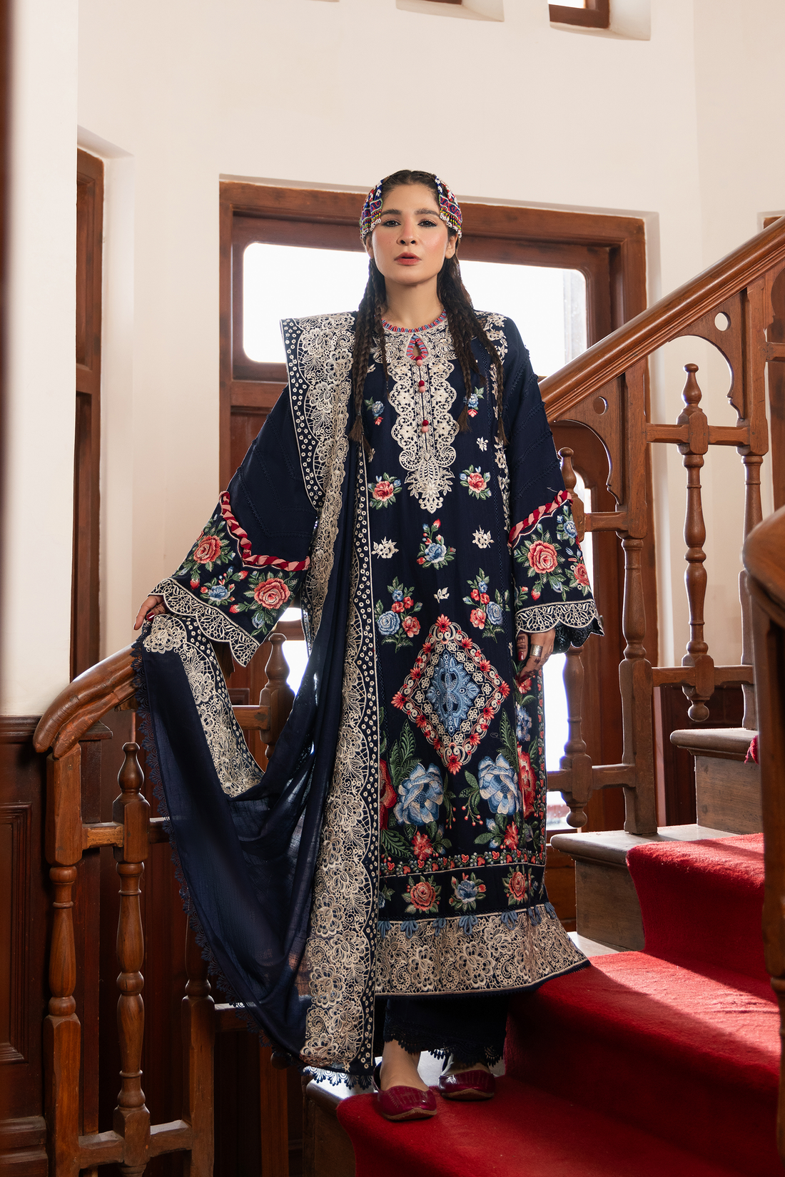 Maryam Hussain | Silk Edit |   Evening -  Maryam Hussain Ladies Clothes - Original Designer Dress - House of Maryam