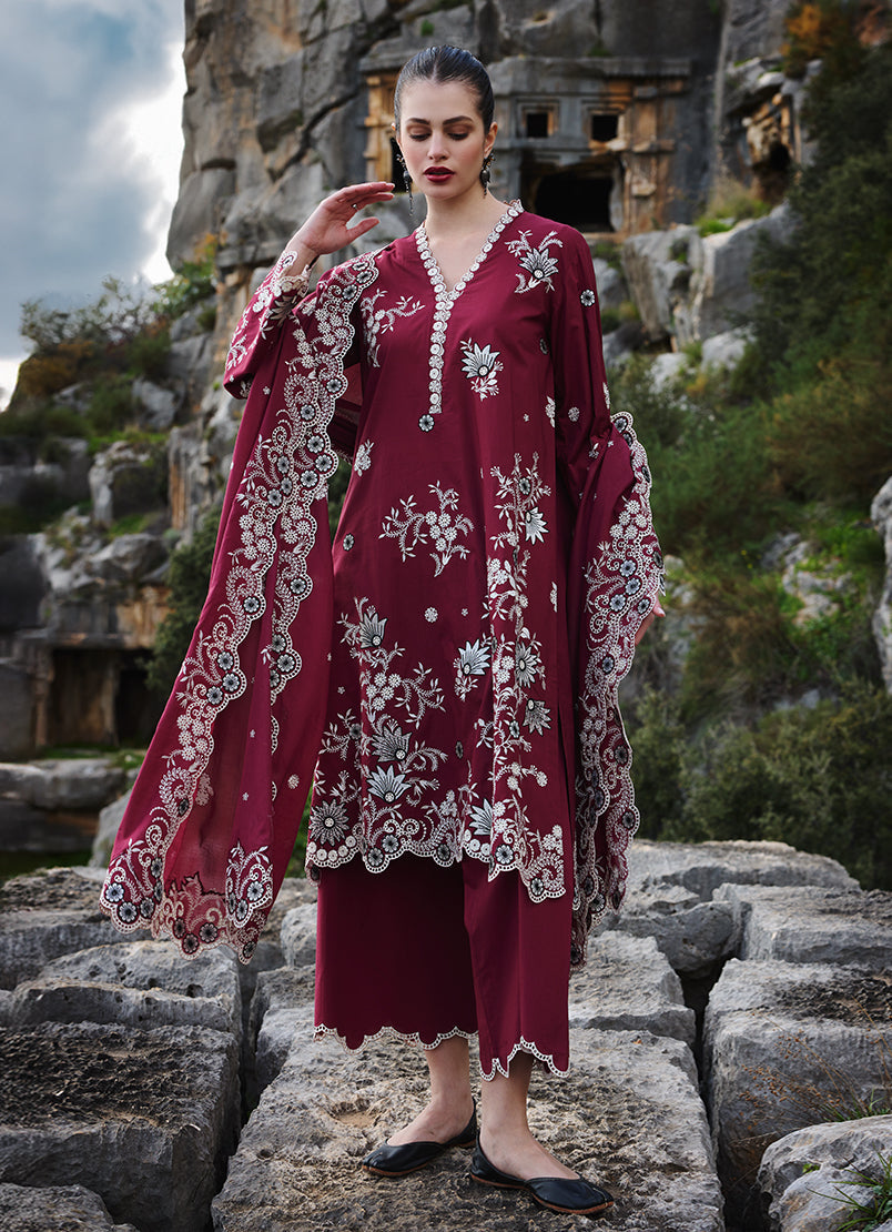 Image | Lawnkari 25 | Lilia -  Image Ladies Clothes - Original Designer Dress - House of Maryam