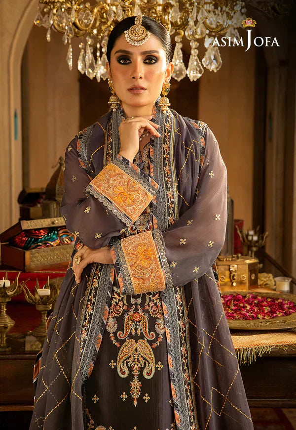 Asim Jofa | Velvet Festive 23 | AJVF-04 -  Asim Jofa Formal - Original Designer Dress - House of Maryam