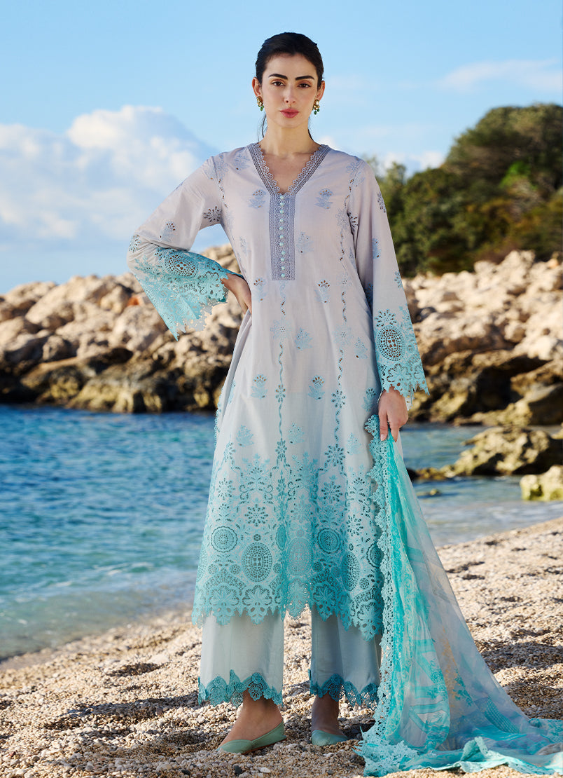 Image | Lawnkari 25 | Rim -  Image Ladies Clothes - Original Designer Dress - House of Maryam