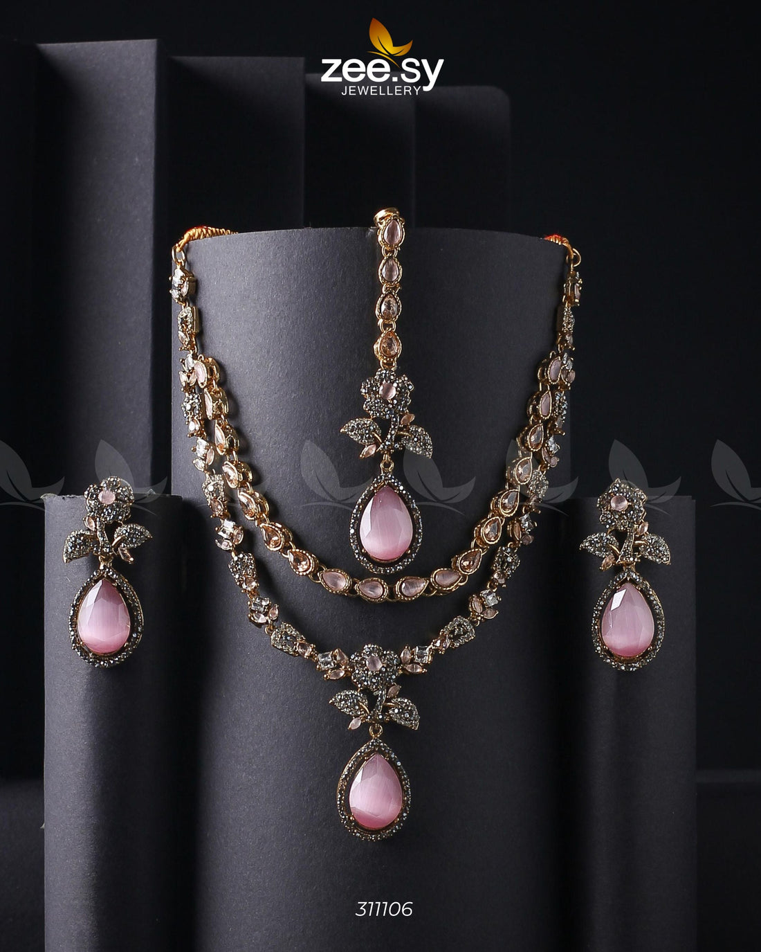 Amelia Necklace Set -  Zeesy Necklace Sets - Original Designer Dress - House of Maryam