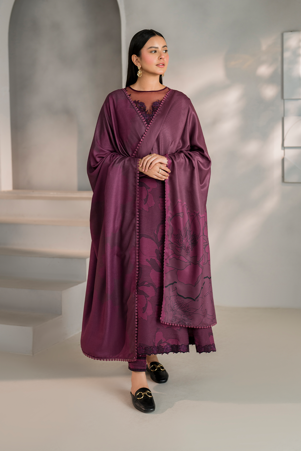 Iznik | Exclusive Winter | UE-351 -  Iznik Ladies Clothes - Original Designer Dress - House of Maryam