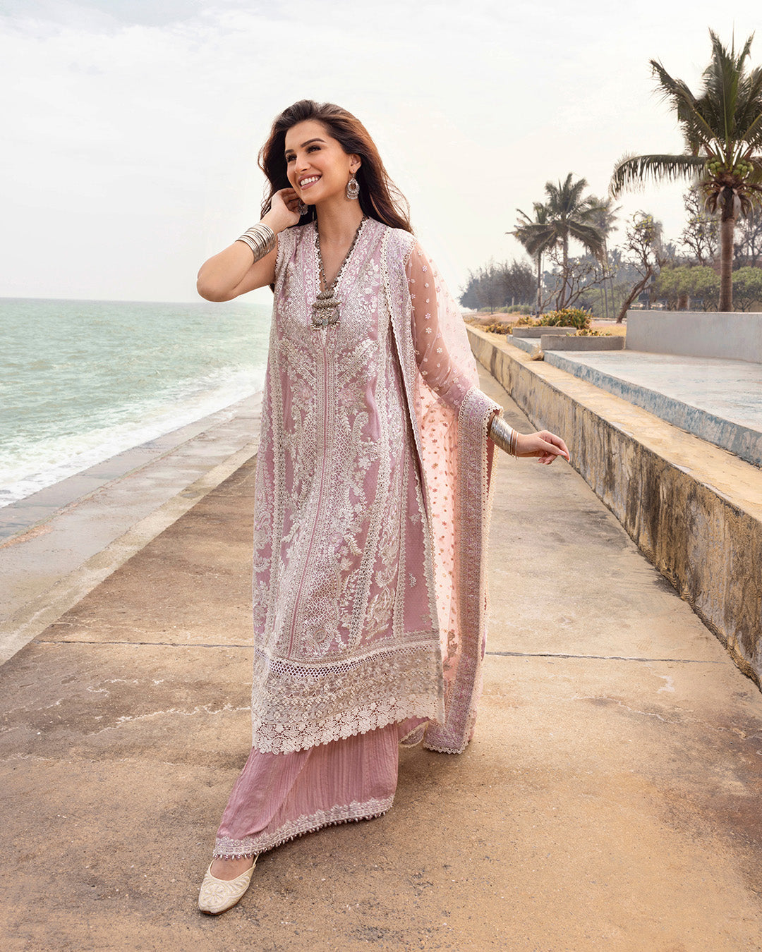 Faiza Saqlain | Zinnia Lawn 25 | Amaryllis -  Faiza Saqlain Ladies Clothes - Original Designer Dress - House of Maryam