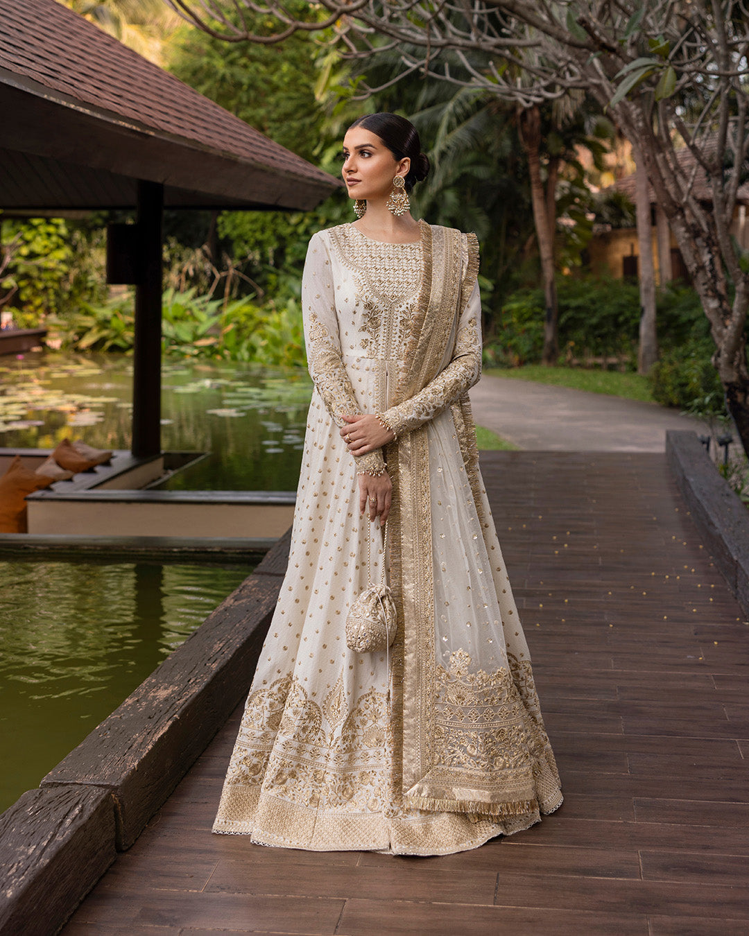 Faiza Saqlain | Zinnia Lawn 25 | Lily -  Faiza Saqlain Ladies Clothes - Original Designer Dress - House of Maryam