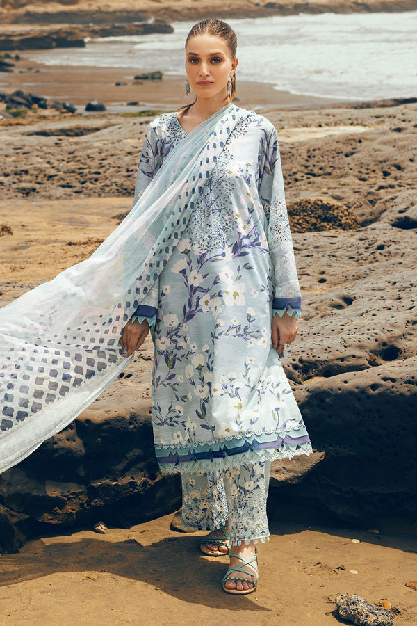 Nureh | Gardenia Lawn 24 | N-08 -  Nureh Luxury - Original Designer Dress - House of Maryam