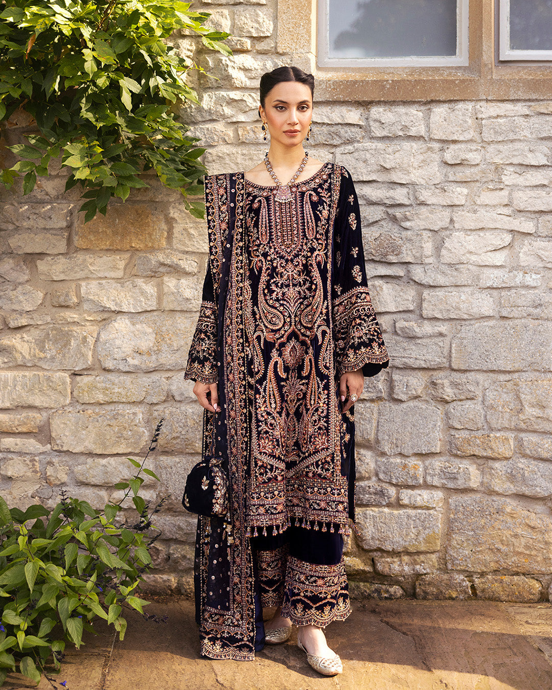 Faiza Saqlain | Adeen Formals | Divone -  Faiza Saqlain Ladies Clothes - Original Designer Dress - House of Maryam