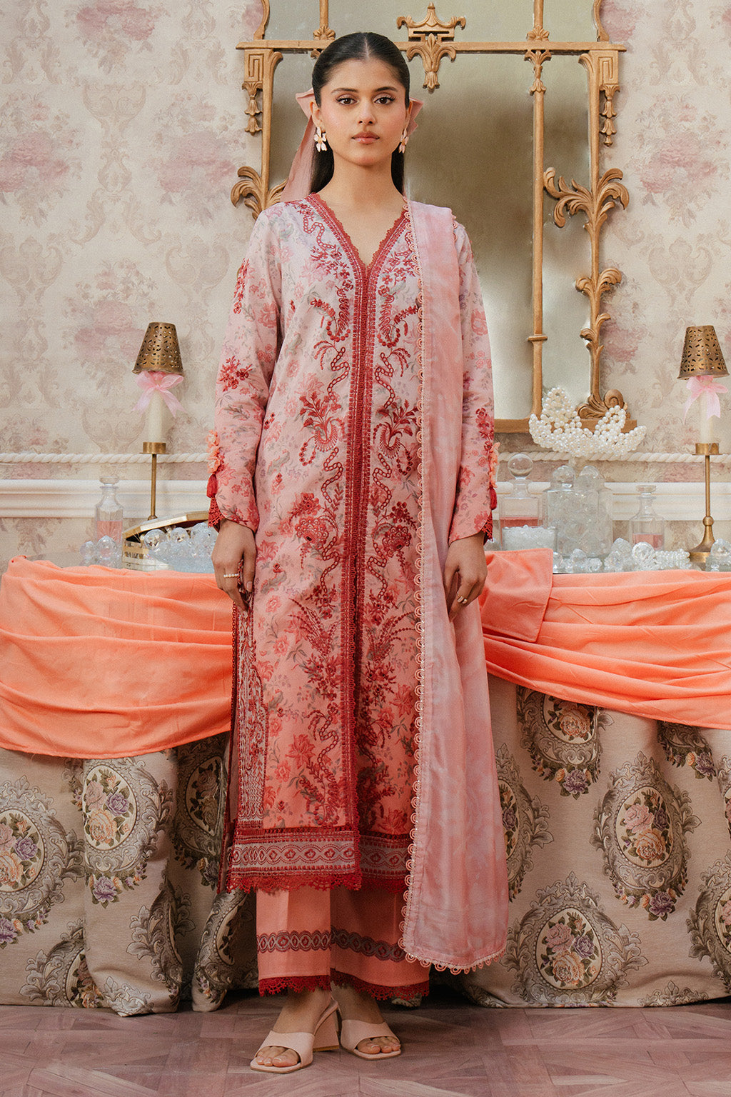 Ayzel | Armelia Printed Lawn 25 | Ayla -  Ayzel Ladies Clothes - Original Designer Dress - House of Maryam