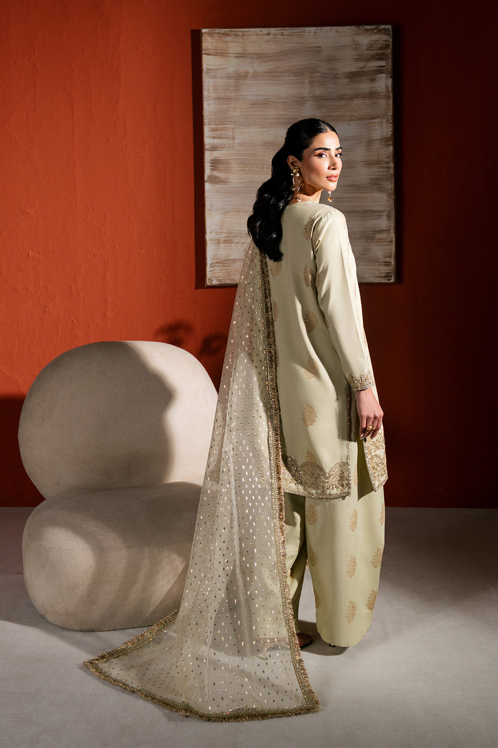 Neeshay | Raw Silk | RTW-RS-04 -  Neeshay Ladies Clothes - Original Designer Dress - House of Maryam