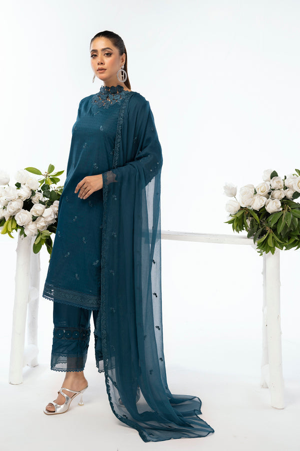 House of Nawab | Lawn Collection 24 | AMVI -  House of Nawab Luxury - Original Designer Dress - House of Maryam