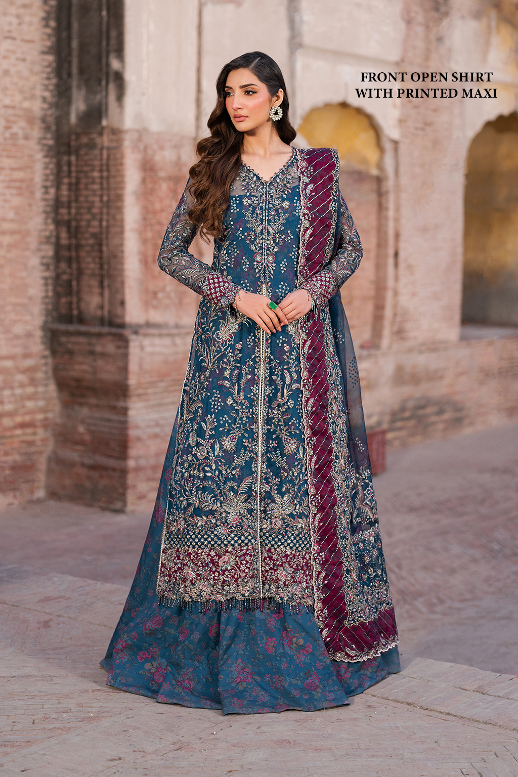 Iznik | Luxury Chiffon | ILC-03 -  Iznik Ladies Clothes - Original Designer Dress - House of Maryam