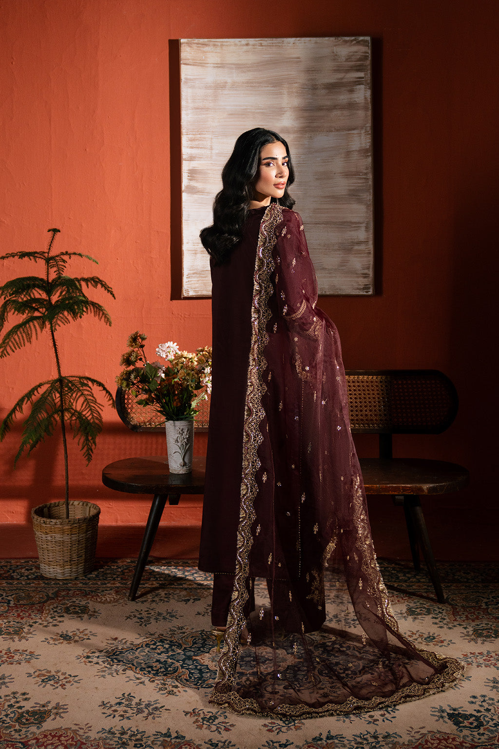 Neeshay | Raw Silk | RTW-RS-05 -  Neeshay Ladies Clothes - Original Designer Dress - House of Maryam