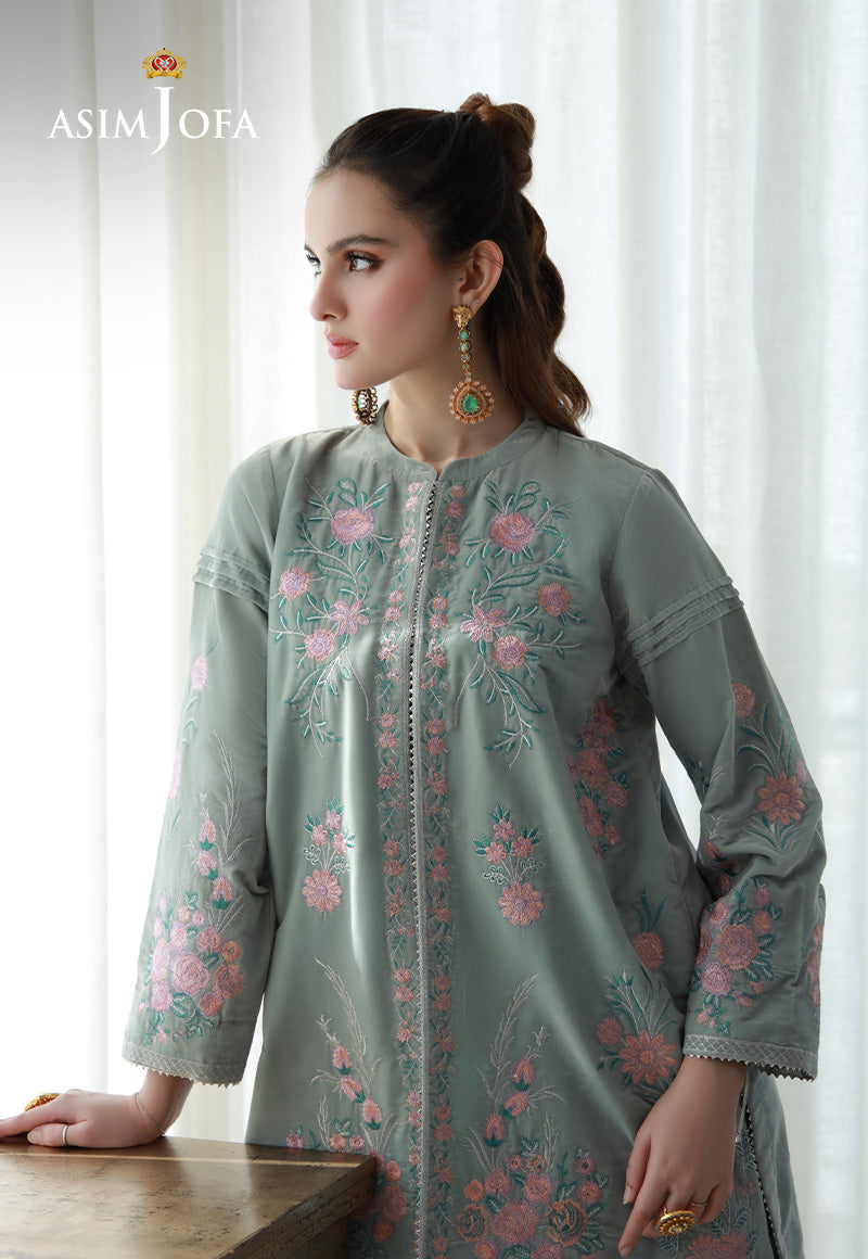 Asim Jofa | Velvet Edit | AJVG-07 -  Asim Jofa Ladies Clothes - Original Designer Dress - House of Maryam