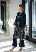 Asim Jofa | Velvet Edit | AJVG-09 -  Hoorain Designer Wear  - Original Designer Dress - House of Maryam