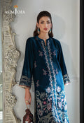 Asim Jofa | Velvet Edit | AJVG-09 -  Hoorain Designer Wear  - Original Designer Dress - House of Maryam