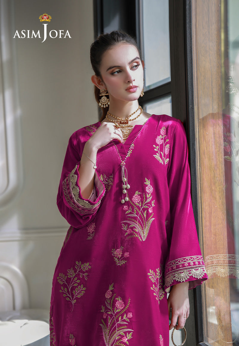 Asim Jofa | Velvet Edit | AJVG-06 -  Asim Jofa Ladies Clothes - Original Designer Dress - House of Maryam