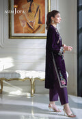 Asim Jofa | Velvet Edit | AJVG-10 -  Asim Jofa Ladies Clothes - Original Designer Dress - House of Maryam