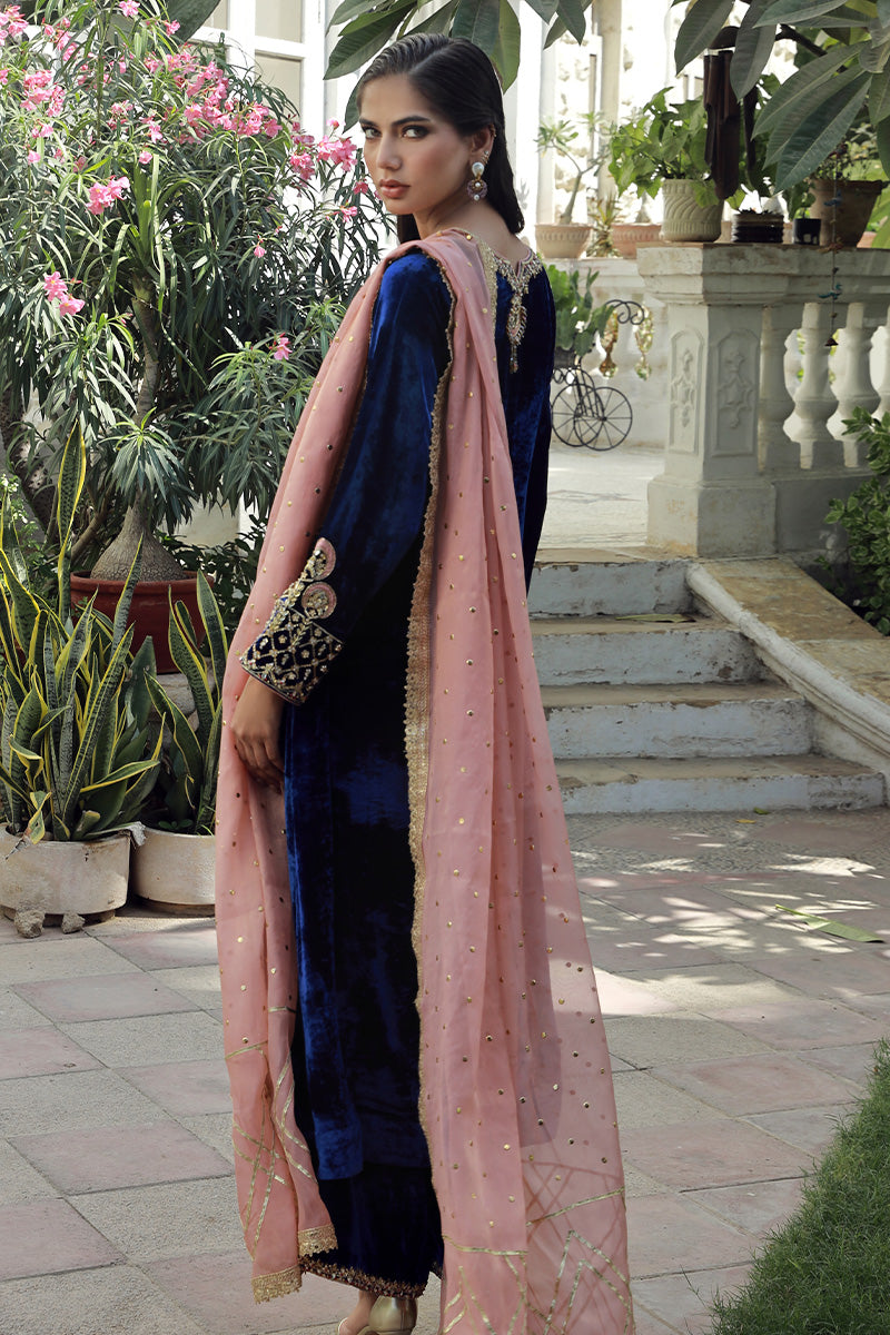 Sana Abbas | Velvet Formals | LOLITE -  Sana Abbas Ladies Clothes - Original Designer Dress - House of Maryam