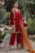 Sana Abbas | Velvet Formals | TOPAZ -  Sana Abbas Ladies Clothes - Original Designer Dress - House of Maryam