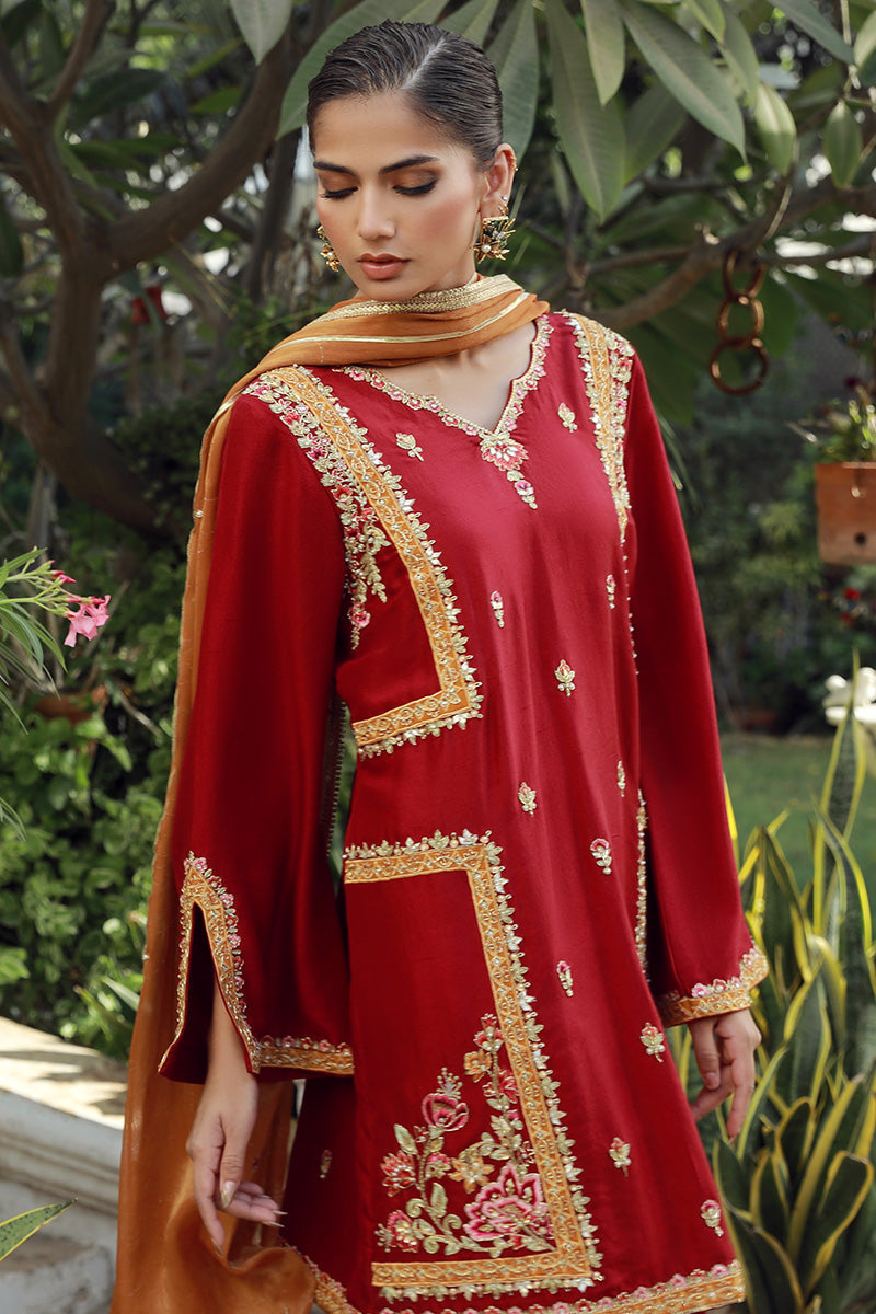 Sana Abbas | Velvet Formals | TOPAZ -  Sana Abbas Ladies Clothes - Original Designer Dress - House of Maryam