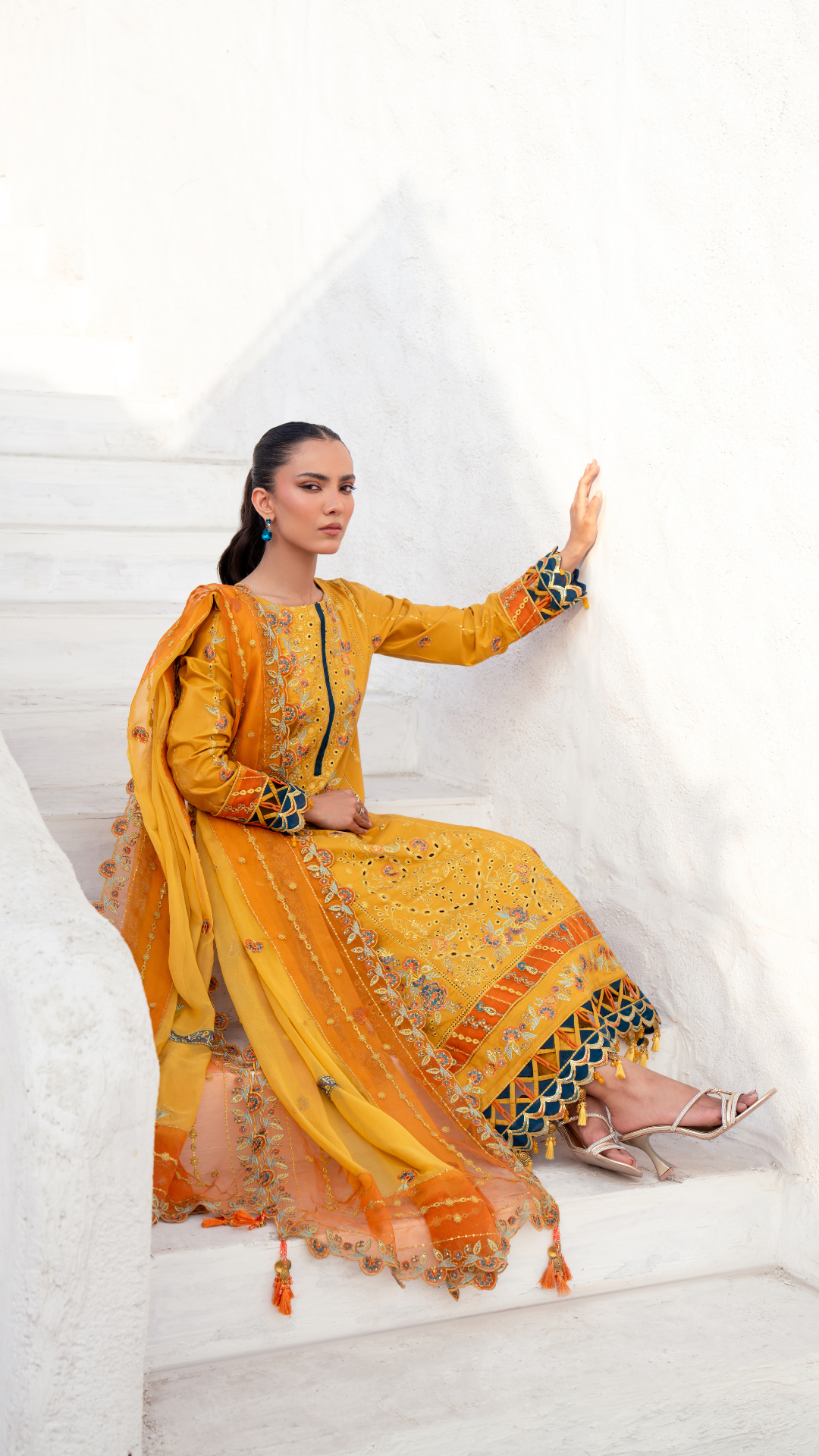 Zebtan | ZA-08 | Anaya Lawn -  Zebtan Luxury Lawn - Original Designer Dress - House of Maryam
