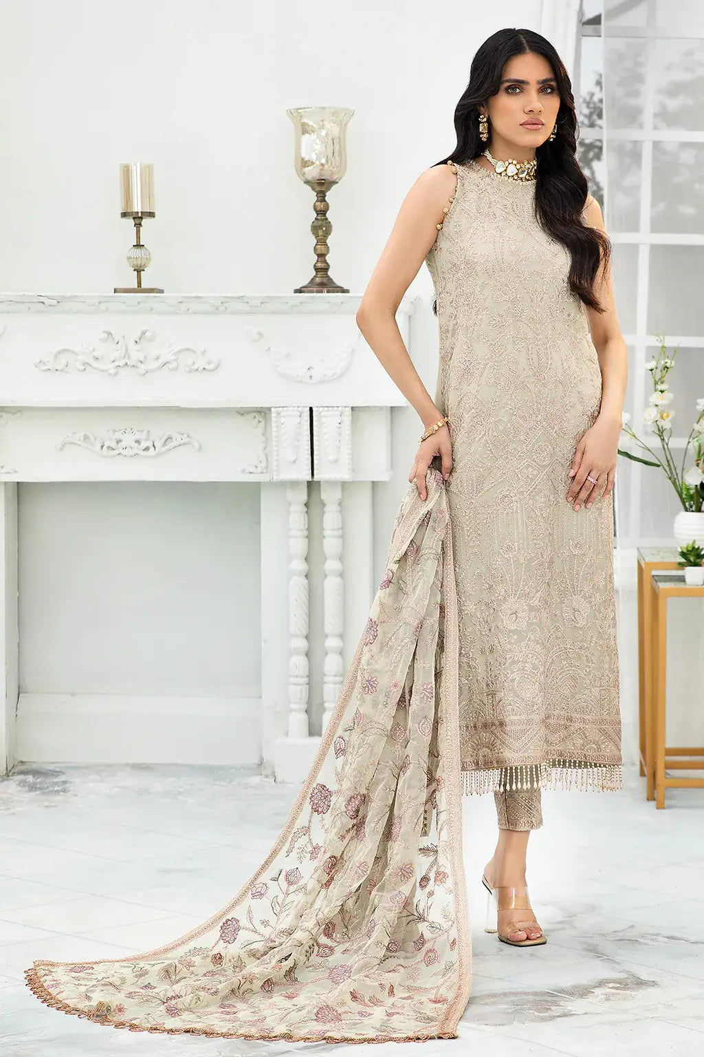 Zarif | DE LUXURY Formals | FLORA -  Zarif Formal - Original Designer Dress - House of Maryam