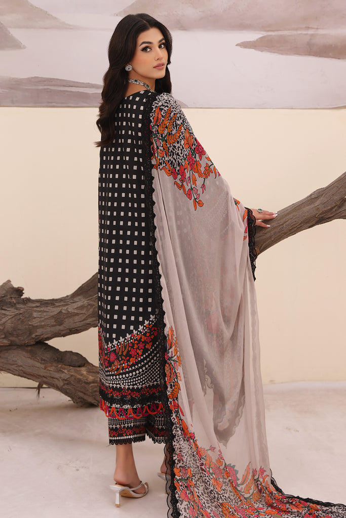 Charizma | Naranji Embroidered Lawn 24 | CN4-009 -  Charizma Luxury - Original Designer Dress - House of Maryam