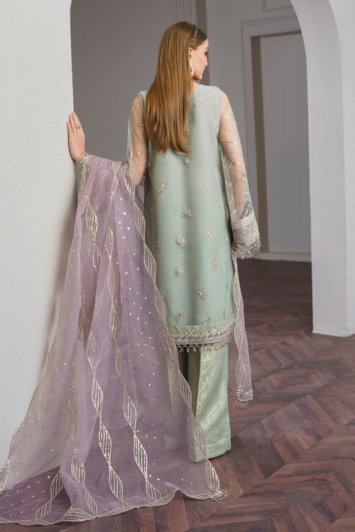 Baroque | Luxury Pret 24 | NET UF-515 -  Baroque Luxury - Original Designer Dress - House of Maryam