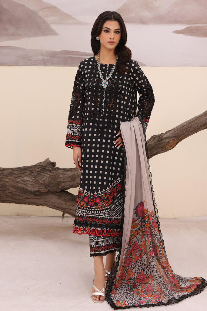 Charizma | Naranji Embroidered Lawn 24 | CN4-009 -  Charizma Luxury - Original Designer Dress - House of Maryam