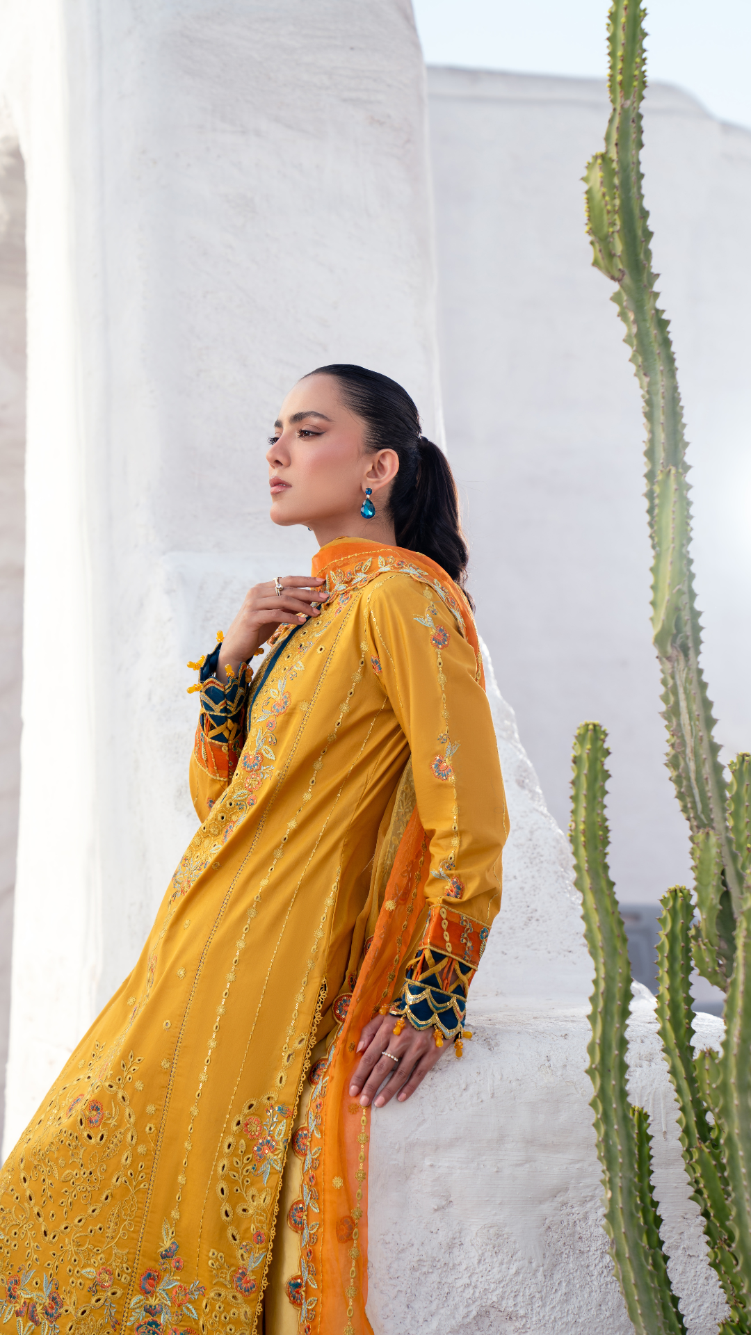 Zebtan | ZA-08 | Anaya Lawn -  Zebtan Luxury Lawn - Original Designer Dress - House of Maryam