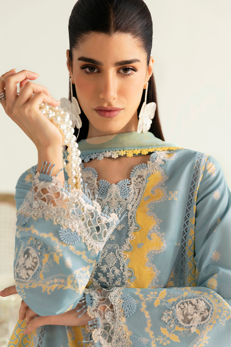 Qalamkar | Q Prints 2025 | PQ-06 ELVA -  Qalamkar Ladies Clothes - Original Designer Dress - House of Maryam