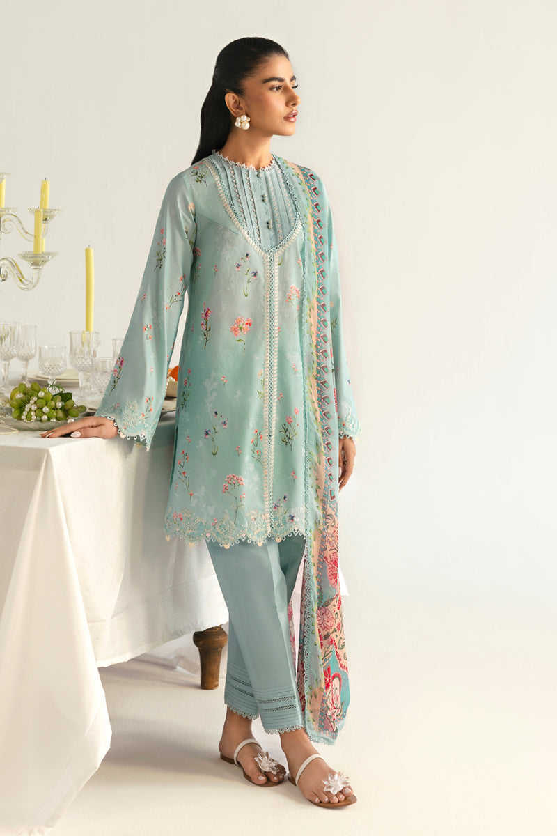 Qalamkar | Q Prints 2025 | PQ-08 RENA -  Qalamkar Ladies Clothes - Original Designer Dress - House of Maryam