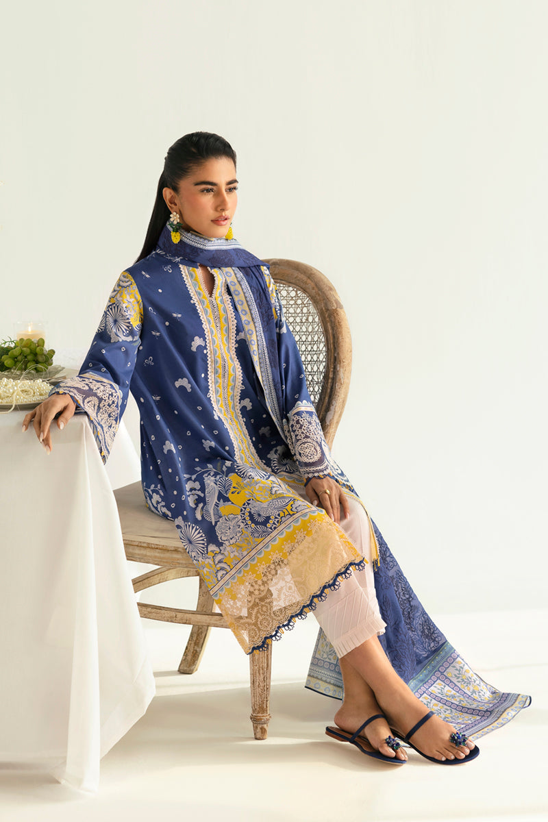 Qalamkar | Q Prints 2025 | PQ-02 HINA -  Qalamkar Ladies Clothes - Original Designer Dress - House of Maryam
