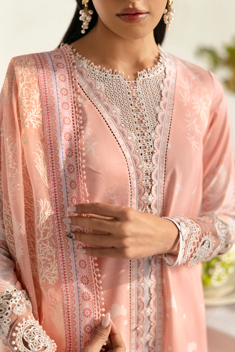 Qalamkar | Q Prints 2025 | PQ-02 AROHA -  Qalamkar Ladies Clothes - Original Designer Dress - House of Maryam