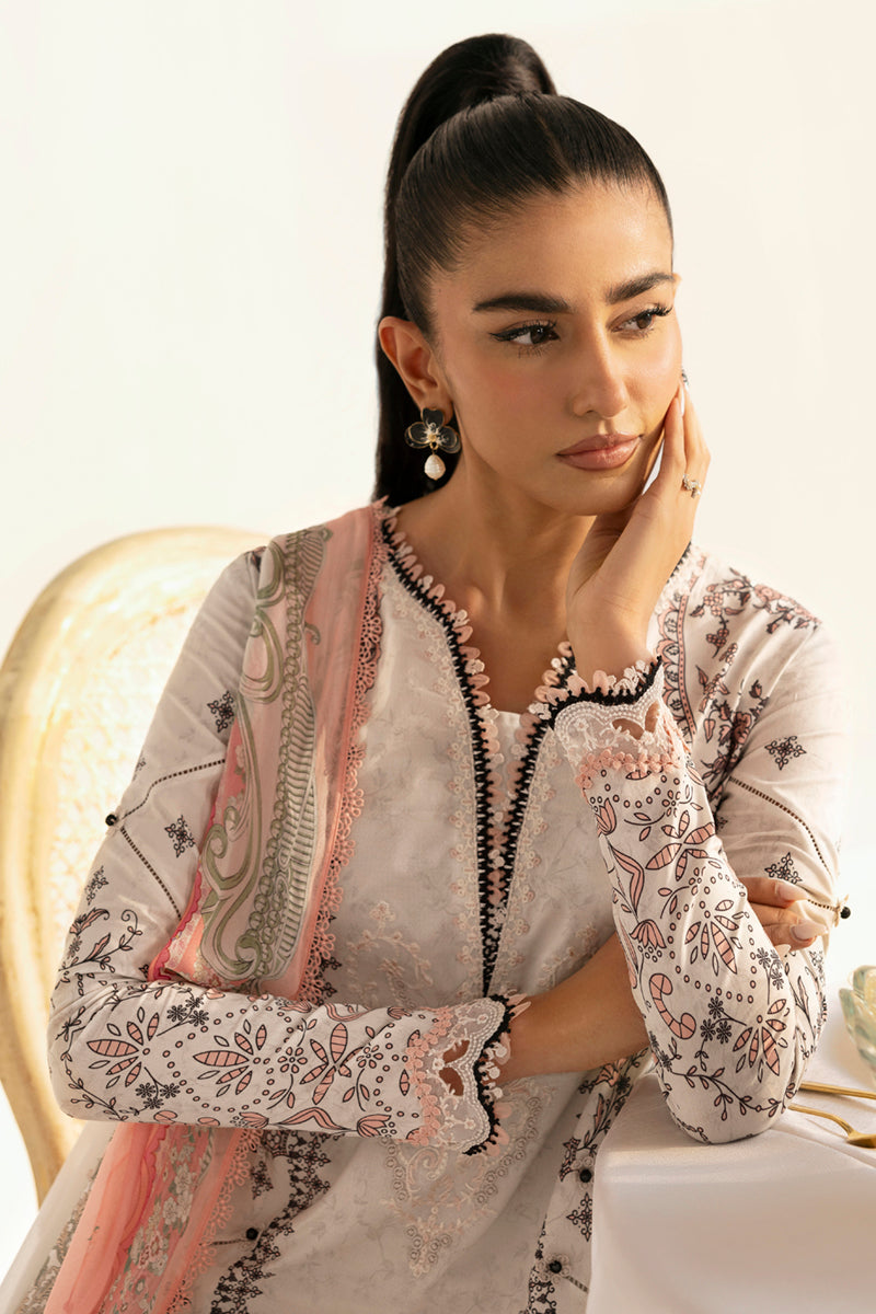 Qalamkar | Q Prints 2025 | PQ-09 LYRA -  Qalamkar Ladies Clothes - Original Designer Dress - House of Maryam