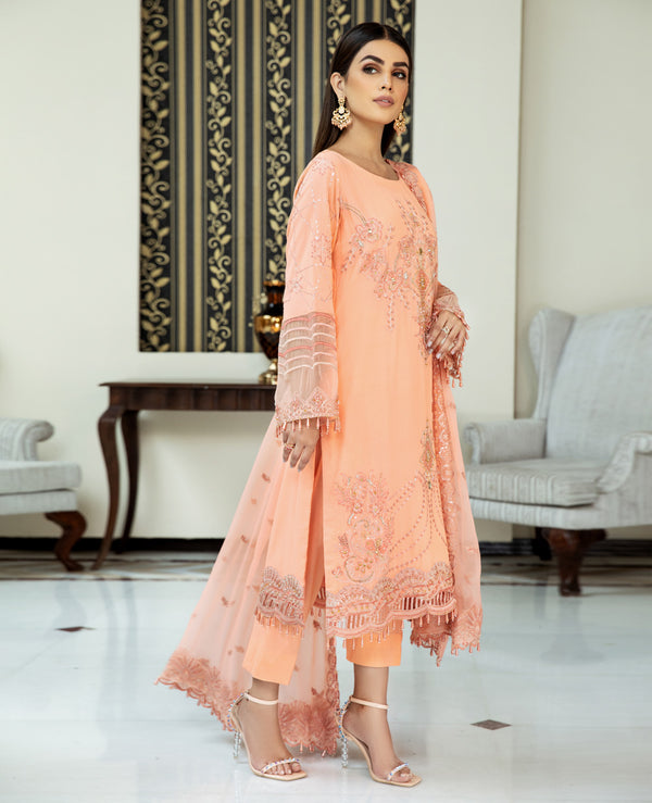 House of Nawab | Lawn Collection 24 | DANEEN -  House of Nawab Luxury - Original Designer Dress - House of Maryam