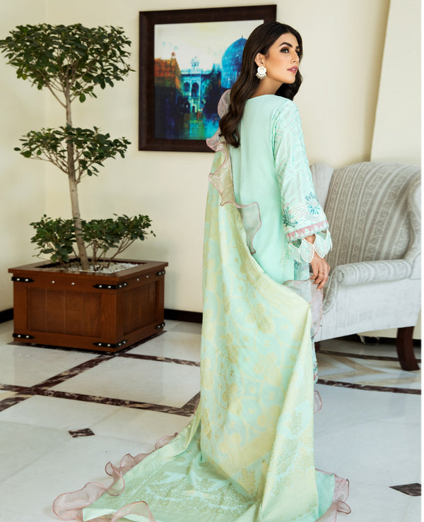 House of Nawab | Lawn Collection 24 | RAIFAH -  House of Nawab Luxury - Original Designer Dress - House of Maryam