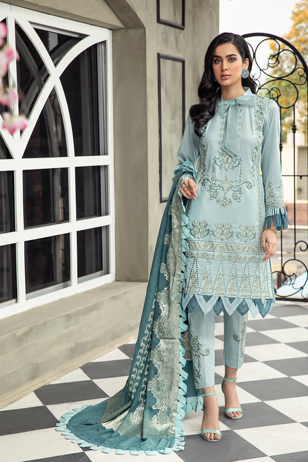 House of Nawab | Lawn Collection 24 | ROWSHAN -  House of Nawab Luxury - Original Designer Dress - House of Maryam