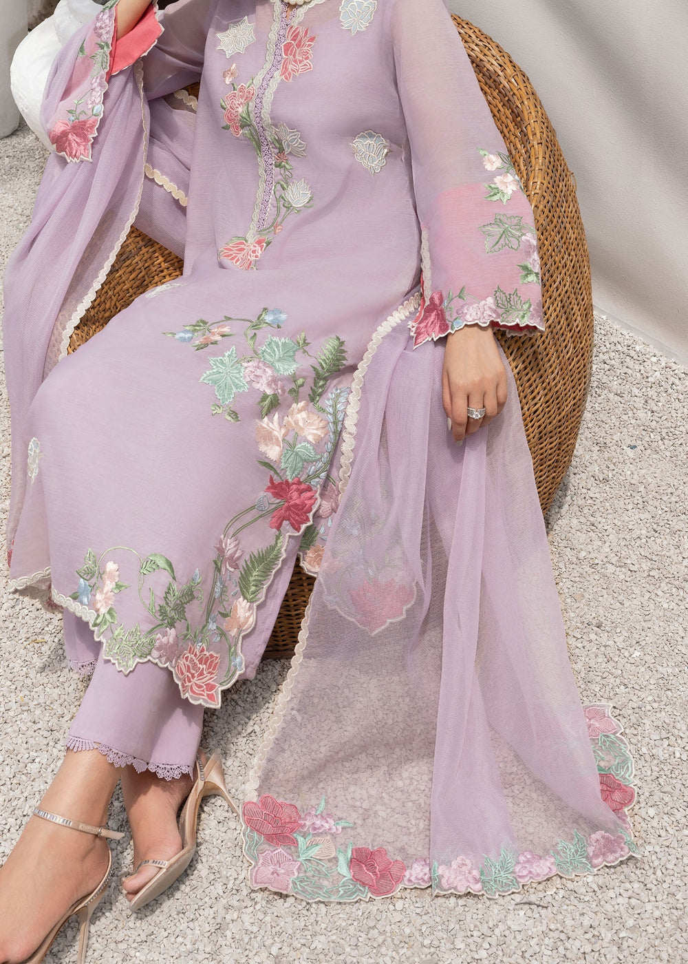 Saira Shakira | Rosea Casual Pret 25 | Irisé -  Saira Shakira Ladies Clothes - Original Designer Dress - House of Maryam