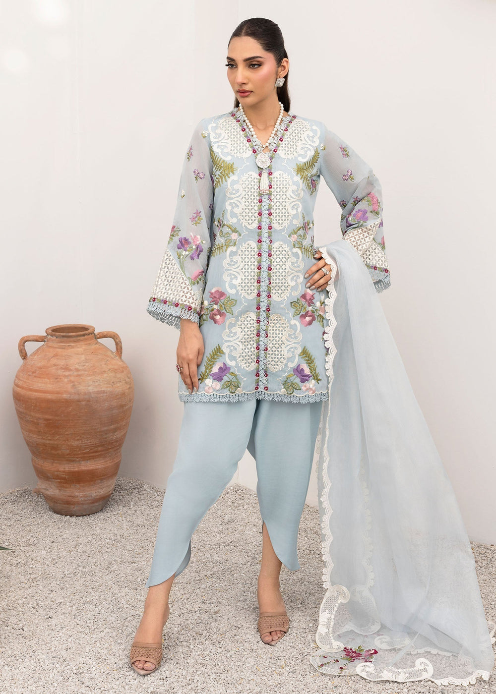 Saira Shakira | Rosea Casual Pret 25 | Mirae -  Saira Shakira Ladies Clothes - Original Designer Dress - House of Maryam