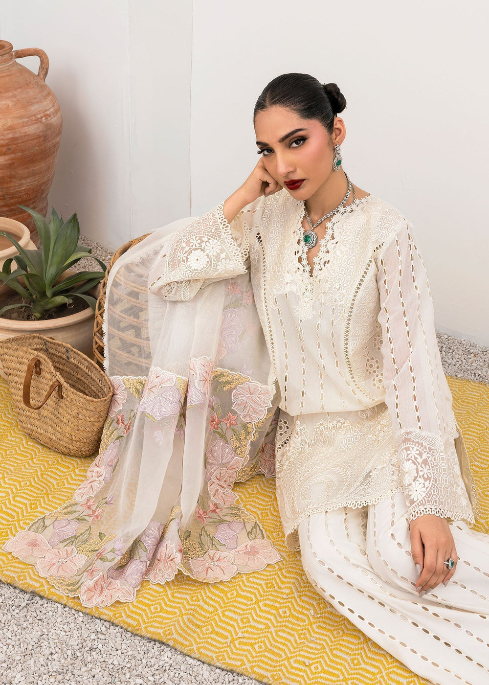 Saira Shakira | Rosea Casual Pret 25 | Dew -  Saira Shakira Ladies Clothes - Original Designer Dress - House of Maryam