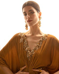 Faiza Saqlain | Aleira Evening Edit 24 | Altin -  Faiza Saqlain Formal - Original Designer Dress - House of Maryam