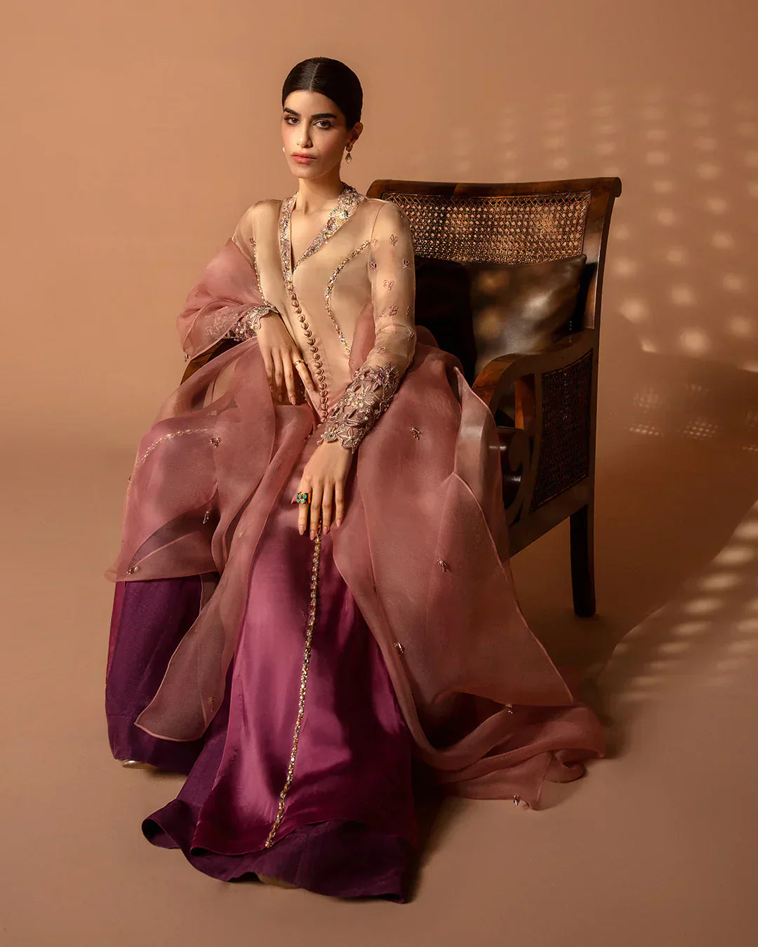 Faiza Saqlain | Aleira Evening Edit 24 | Eshe -  Faiza Saqlain Formal - Original Designer Dress - House of Maryam