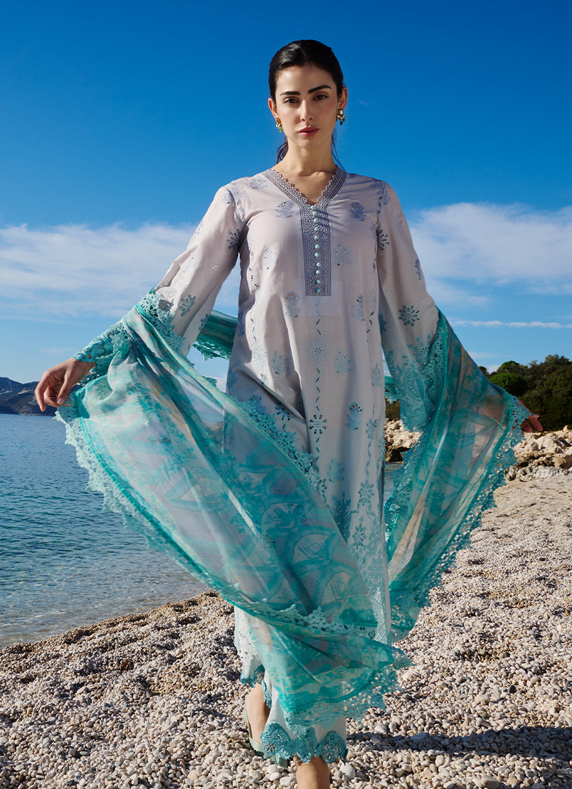 Image | Lawnkari 25 | Rim -  Image Ladies Clothes - Original Designer Dress - House of Maryam