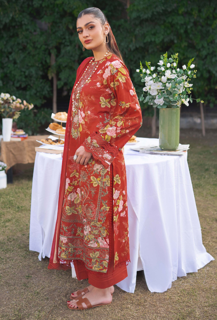 Humdum | Gardenia Lawn 24 | Printkari Lawn PLG 03 -  HumDum Luxury - Original Designer Dress - House of Maryam