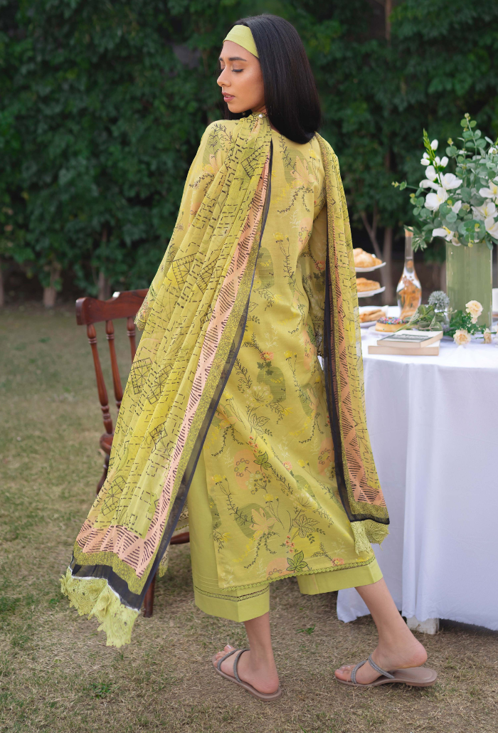Humdum | Gardenia Lawn 24 | Printkari Lawn PLG 09 -  HumDum Luxury - Original Designer Dress - House of Maryam