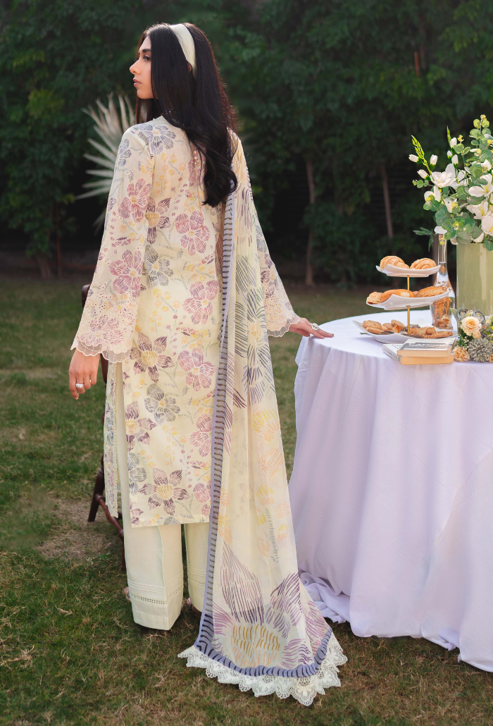 Humdum | Gardenia Lawn 24 |Printkari Lawn - PLG 05 -  HumDum Luxury - Original Designer Dress - House of Maryam