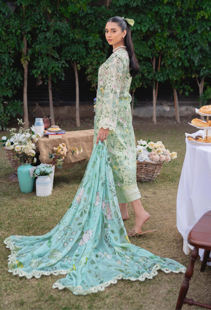 Humdum | Gardenia Lawn 24 | Printkari Lawn PLG 07 -  HumDum Luxury - Original Designer Dress - House of Maryam
