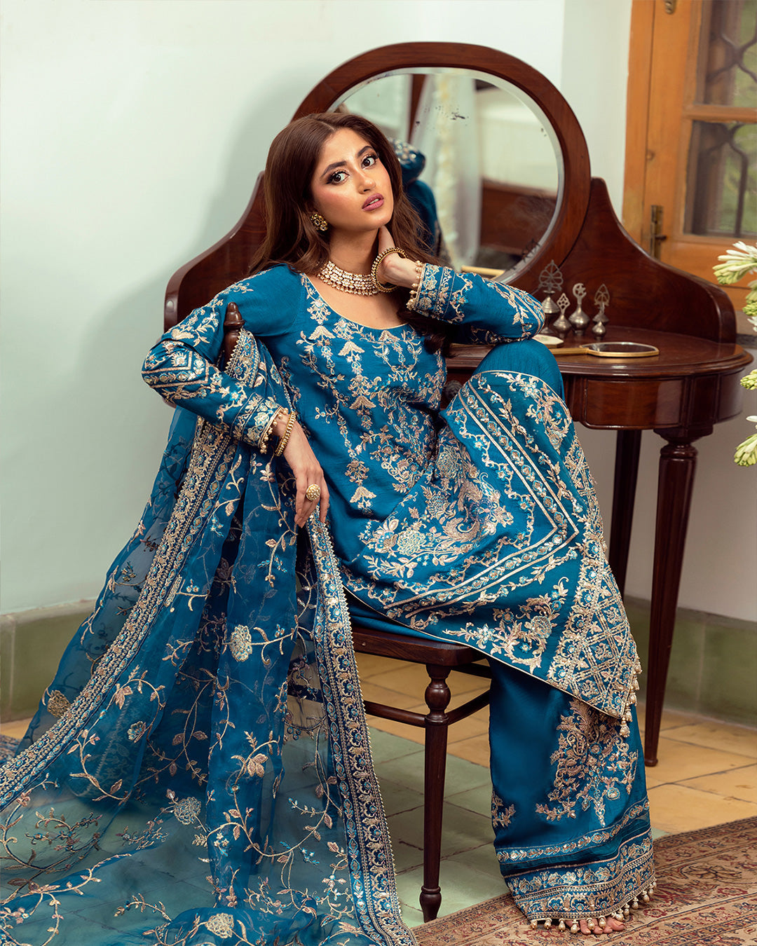 Faiza Saqlain | Nira Festive | Ariya -  Faiza Saqlain Bridal - Original Designer Dress - House of Maryam