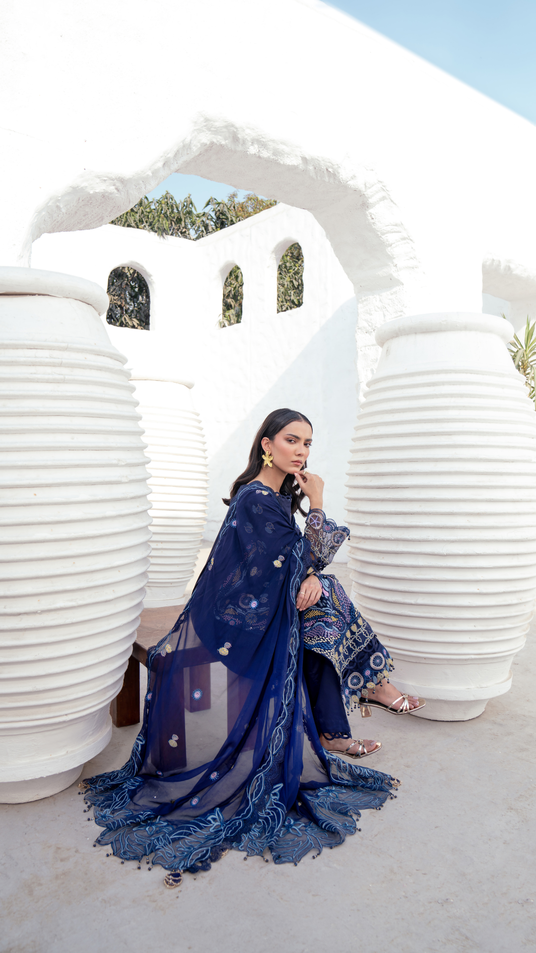 Zebtan | ZA-06 | Anaya Lawn -  Zebtan Luxury Lawn - Original Designer Dress - House of Maryam